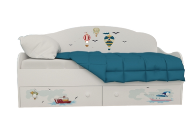 Ліжко диванчик для дитини "Подорожі" 1678136793 фото