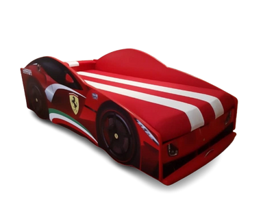 Детская кроватка машинка Ferrari Элит Е-2 красная фото